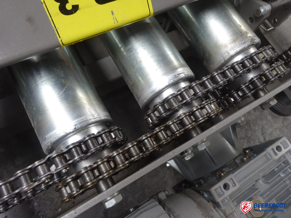 Rollenbaan-/kettingbaanwissels